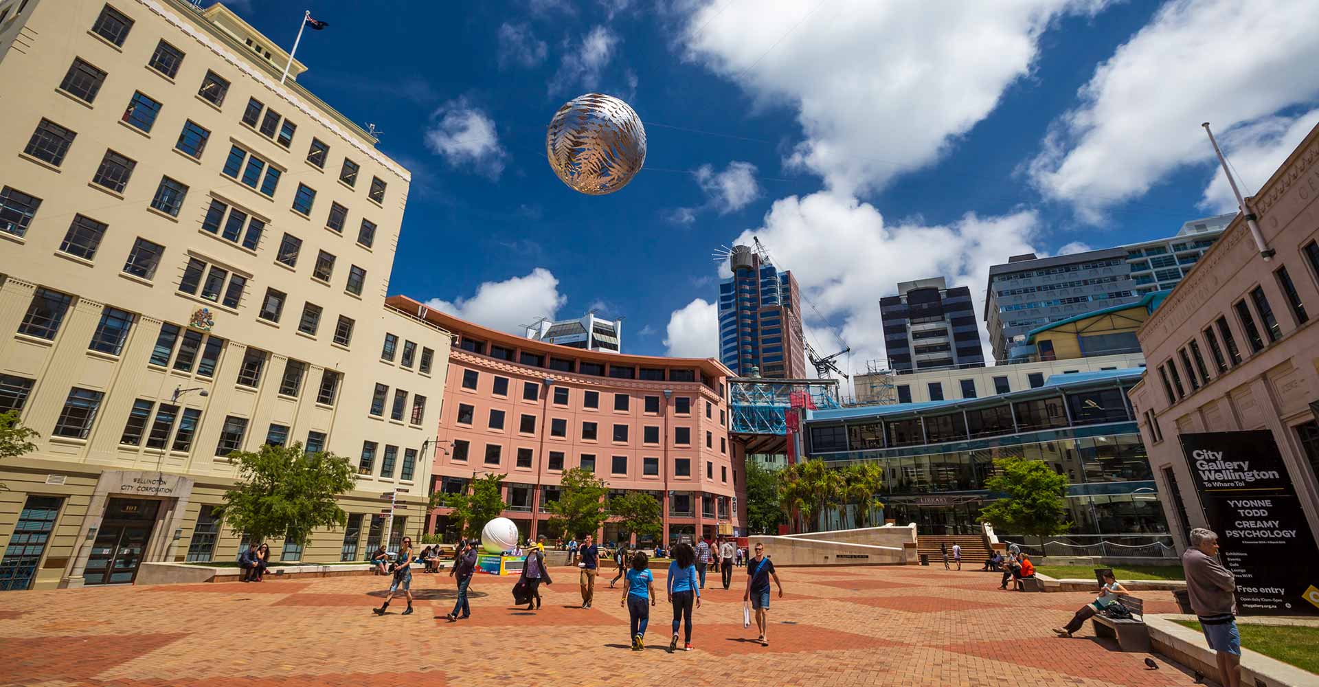 Civic square Wellington